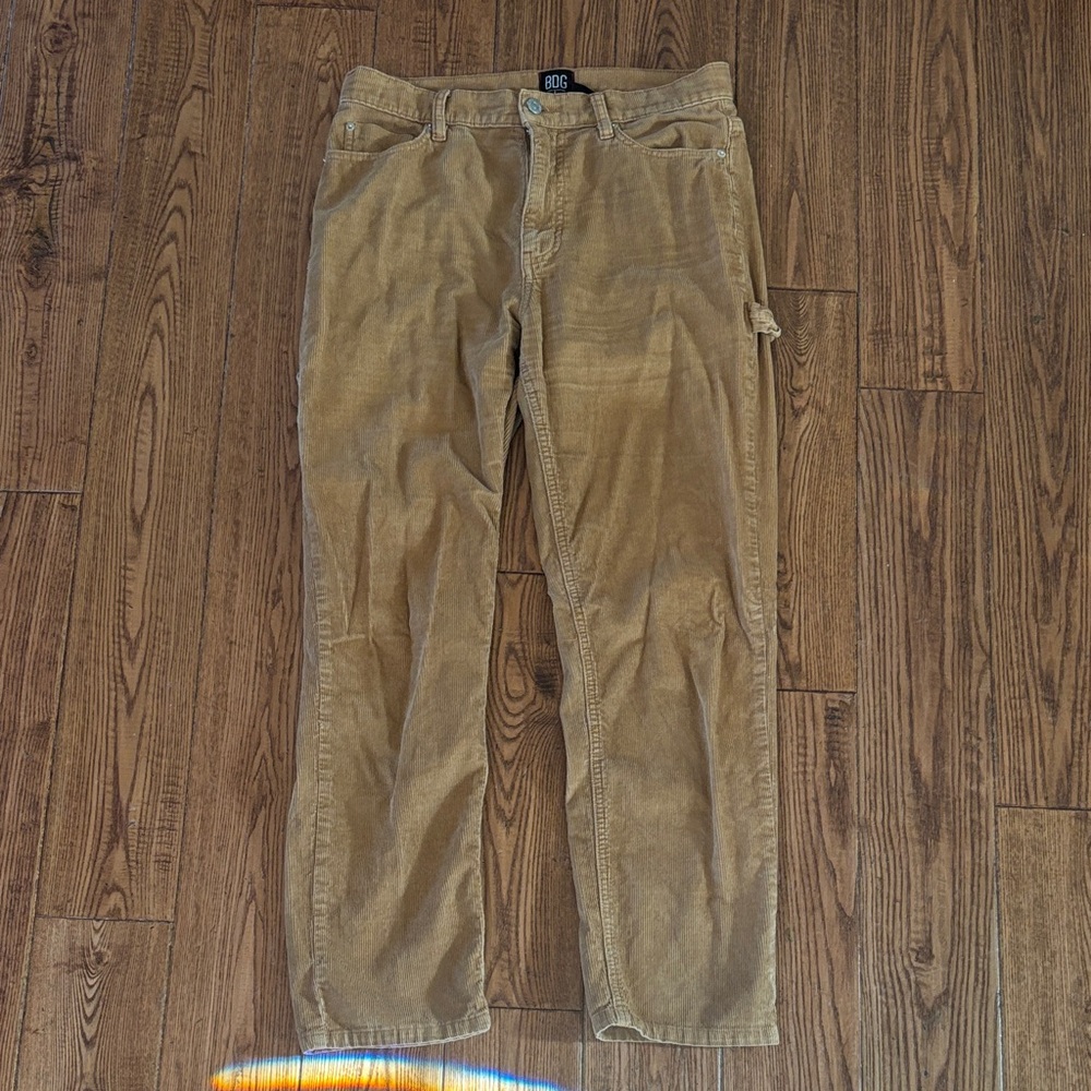 BDG Men's Light Brown Corduroy Pants